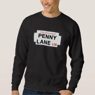 Penny-Weg, Straßenschild, Liverpool, Sweatshirt