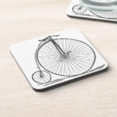 Pennyfarthing Getränkeuntersetzer (Linke Seite)