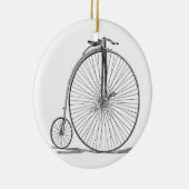 Pennyfarthing Keramikornament (Rechts)