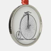 Pennyfarthing Ornament Aus Metall (Rechts)