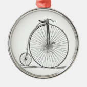 Pennyfarthing Ornament Aus Metall (Vorne)