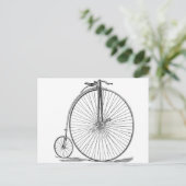 Pennyfarthing Postkarte (Stehend Vorderseite)