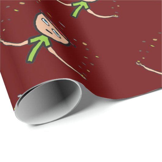 Pennys aus dem Himmel Geschenkpapier (Rolleneckpunkt)