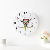 Pennys aus dem Himmel Große Wanduhr (Zuhause)