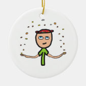 Pennys aus dem Himmel Keramik Ornament (Vorne)