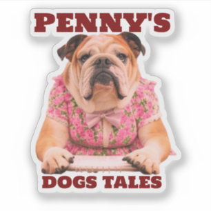 PENNY'S DOG TALES AUFKLEBER