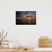 Penobscot Bay Sunset Poster - 1 (Küche)