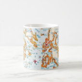 Penobscot-Blue Hill Bay Maine Tasse (Mittel)