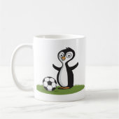 Penquin Fußball Kaffeetasse (Links)