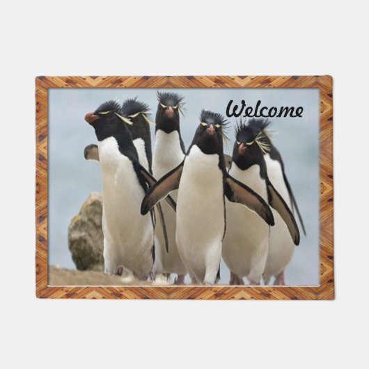Penquin gehende Fußmatte (Vorderseite)