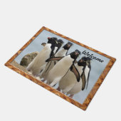 Penquin gehende Fußmatte (Schrägansicht)