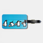 Penquin-Gepäckmarke Gepäckanhänger (Rückseite horizontal)