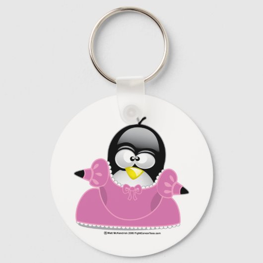 Penquin Princess Schlüsselanhänger (Vorderseite)