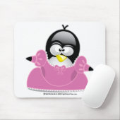 Penquin Prinzessin Mousepad (Mit Mouse)