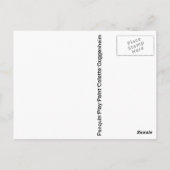 Penquin Spiel Postkarte (Rückseite)