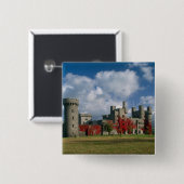 Penrhyn Castle, Gwynedd, Wales Button (Vorne & Hinten)