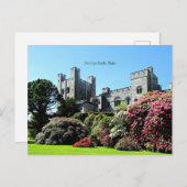 Penrhyn Castle, Wales Postkarte (Vorne/Hinten)