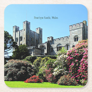 Penrhyn Castle, Wales Rechteckiger Pappuntersetzer