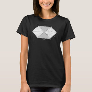 Penrose-Diagramm, allgemeine Relativität und Physi T-Shirt
