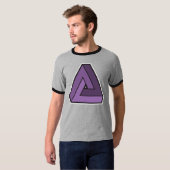 Penrose Dreieck T-Shirt (Vorne ganz)