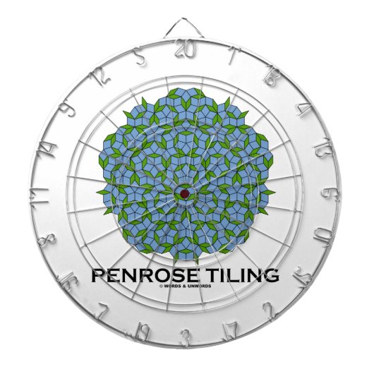Penrose Tiling (fünffache Symmetrie) Dartscheibe (vorne)