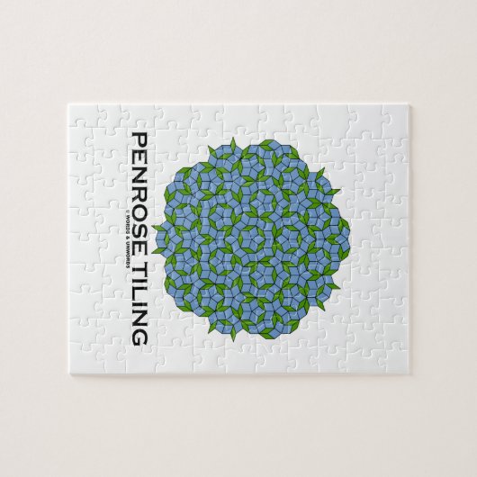 Penrose Tiling (fünffache Symmetrie) Puzzle (Horizontal)