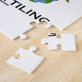 Penrose Tiling (fünffache Symmetrie) Puzzle (Seite)