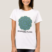 Penrose Tiling (fünffache Symmetrie) T-Shirt (Vorderseite)
