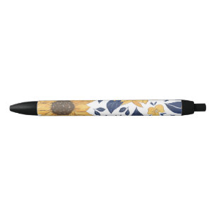 Pens und Pens, gelb und blühend Kugelschreiber