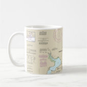 Pensacola Bay and Approaches Nautical Chart 1382 Kaffeetasse (Links)
