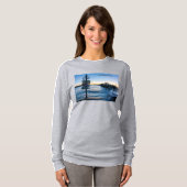Pensacola Bay Sign Sunset Dock Long Sleeve Tshirt (Vorne ganz)