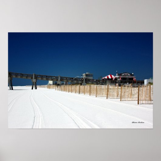 Pensacola Beach, Blaine Perkins Poster (Vorne)