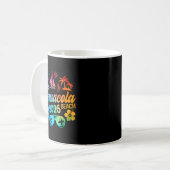 Pensacola Beach Florida 2026 Vacation Tie Dye Summ Kaffeetasse (Vorderseite Links)