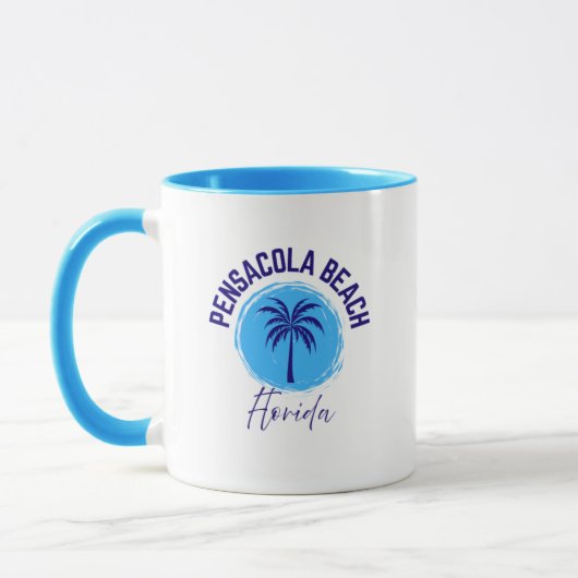 Pensacola Beach Florida Coffee Mug Tasse (Links)