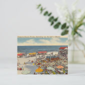 Pensacola Beach, Florida, Golf von Mexiko Postkarte (Stehend Vorderseite)