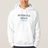 Pensacola Beach Florida Hoodie (Vorderseite)