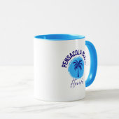 Pensacola Beach Florida Kaffeetasse (VorderseiteRechts)