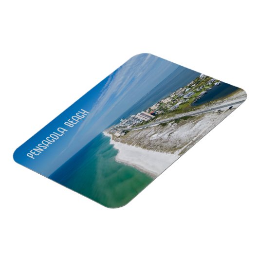 Pensacola Beach Florida Magnet (Linke Seite)