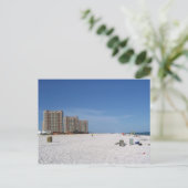 Pensacola Beach, Florida Postkarte (Stehend Vorderseite)