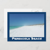 Pensacola Beach Florida Postkarte (Vorne/Hinten)
