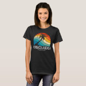 Pensacola Beach Florida Tropical Beach Palm Tree S T-Shirt (Vorne ganz)