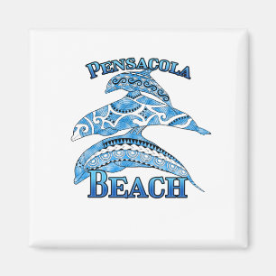 Pensacola Beach Florida Vacation Delphine Magnet