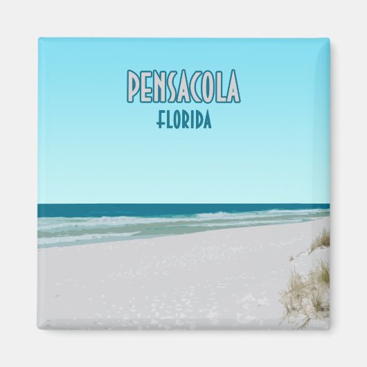 Pensacola Beach Panhandle Florida Magnet (Vorne)