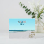 Pensacola Beach Panhandle Florida Postkarte (Stehend Vorderseite)