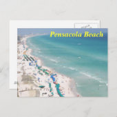 Pensacola Beach Postkarte (Vorne/Hinten)