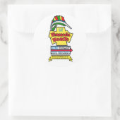 Pensacola Beach Sign 3" Stickers (Tasche)