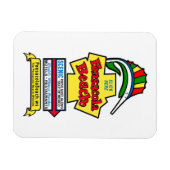 Pensacola Beach Sign Flexible Magnet (Horizontal)