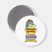 Pensacola Beach Sign Magnet (Vorderseite/Rückseite)