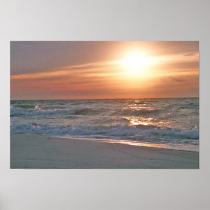 Pensacola Beach Sunrise Poster
