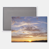 Pensacola Beach Sunset Magnet (Vorderseite/Rückseite)